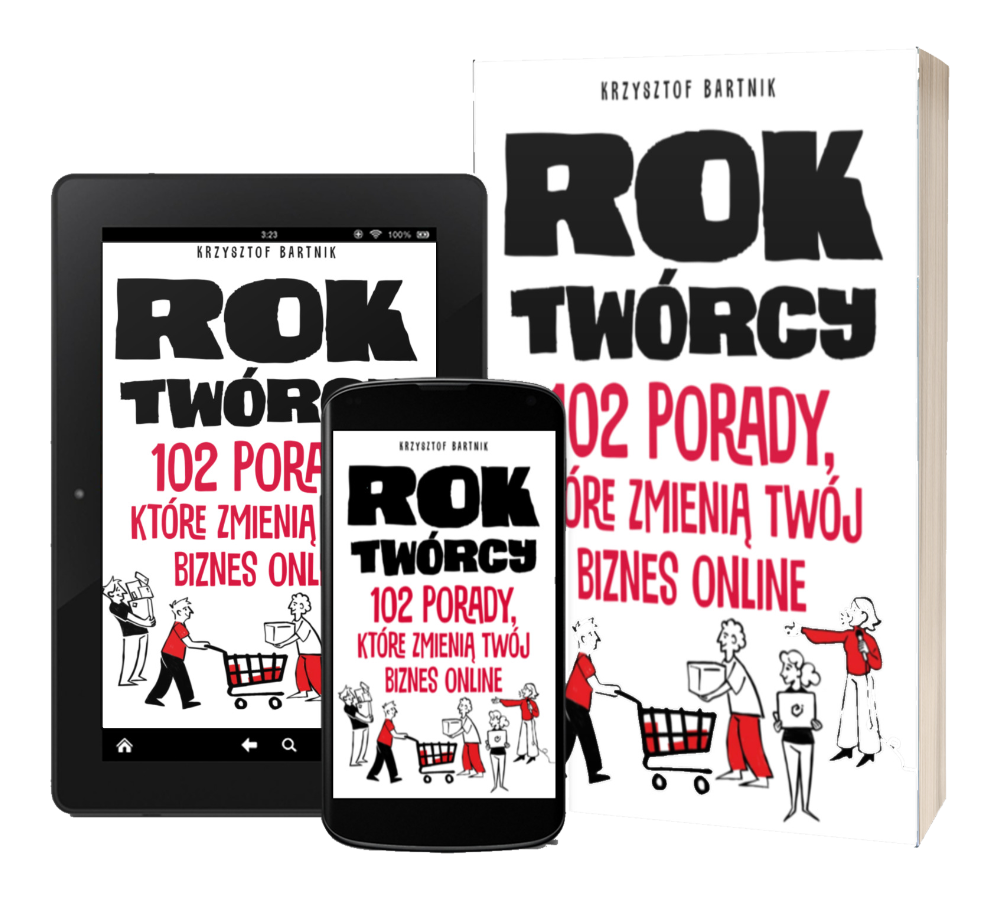Pakiet Rok Twórcy - książka z autografem, e-book, audiobook i Strefa Premium